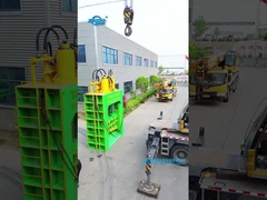 Scrap Metal Plate Cutting Hydraulic Shear Cutting Shear Gantry Shearing Machine