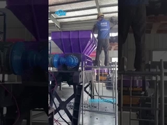 Scrap wire crusher, waste metal crusher, metal shredder