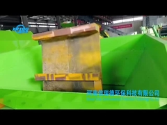 Wood pallet shredder, solid waste shredder, waste disposal machine