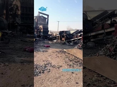 Scrap iron shredder, scrap steel shredder, waste metal crusher, metal sorting machine