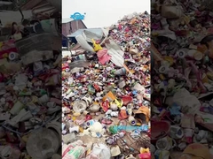 Mixed metal crusher, mixed metal crushing and sorting line