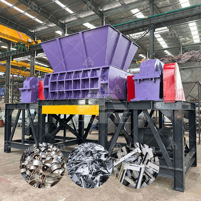 Aluminium-Extrusionsschrott-Schredder-Maschine Schrott Eisenblech Aluminium-Metall-Schredder-Maschine für das Aluminium-Recycling