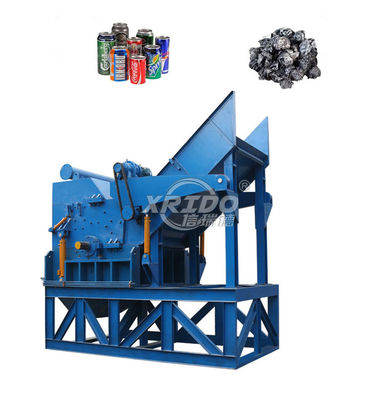 Buen precio Línea de producción de reciclaje y trituración de chatarra/Trituradora de electrodomésticos desechados Trituradora de metales de automóviles desechados en línea