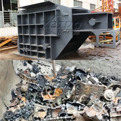 Harga yang bagus 3-5t/h Efisiensi Tinggi Scrap Steel Iron Crusher Mesin Babi Iron Crusher Cast Iron Crusher on line
