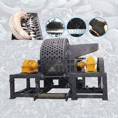 Bon prix Machine de recyclage de pneus en Chine Chips de pneus déchiquetage en ligne