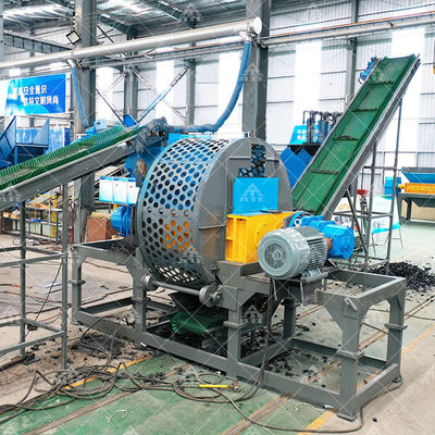 Good price Customized Truck Tire Shredder 2tpd 3tpd Tire Shredding And Recycling online