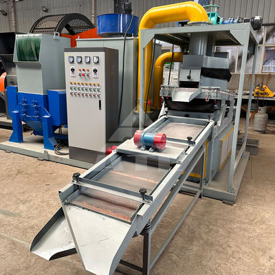 Good price Copper Wire Waste Recycling Machine Copper Wire Separator Crushing Cable Copper Granulator online