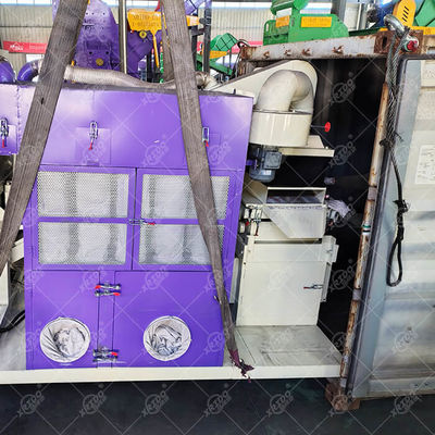 Buon prezzo Macchine per il riciclaggio di filo di rame secco 50-1000 kg/h Capacità in linea