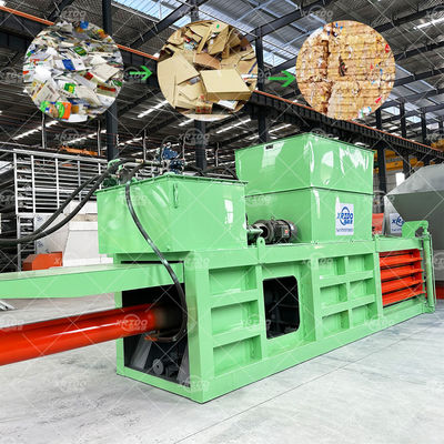 Goede prijs Afval PET Baler HDPE Recycling Baler Plastic Press Machine Plastic Film Bags Baler online