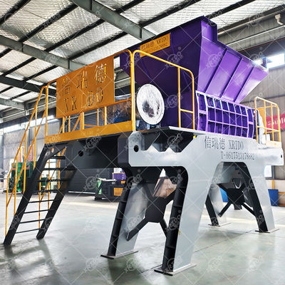 Harga yang bagus Pyrolysis Steel Wire Crushing And Washing Line Ban Steel Wire Crusher Scrap Steel Wire Shredder Untuk daur ulang logam on line