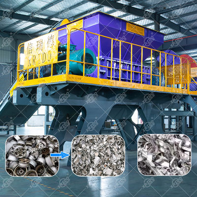 Καλή τιμή Αλουμινίου Can Shredder Αλουμινίου Turnings Shredder Scrap Metal Shredder Για εργοστάσιο ανακύκλωσης σε απευθείας σύνδεση