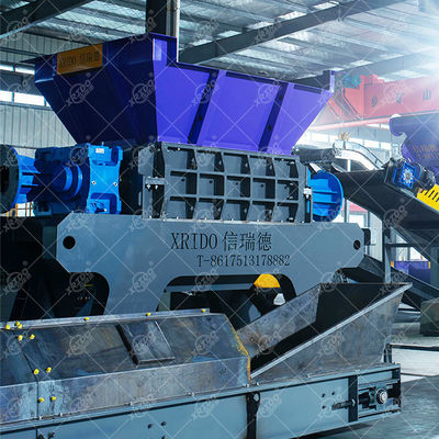 Bom preço Destruidora de Pneus Xrido AT-TS, Capacidade 2-3tpd, Motor de 55kW on-line