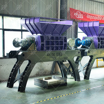Buen precio Trituradora de neumáticos Xrido AT-TS, capacidad 2-3t/D, motor de 55kW en línea
