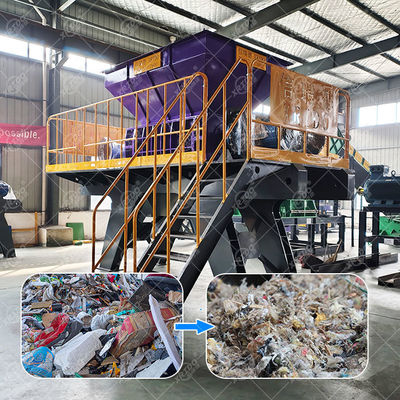 Good price Xrido SRF Shredder for Industrial Waste Textile Leather Cloth online