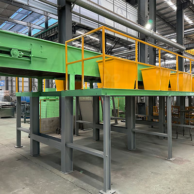 Guter Preis 220V 440V Müllsortieranlage 20t/d Kapazität Kommunaler Feststoffmüll Online