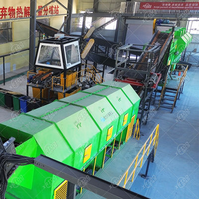 Buen precio Sistema de clasificación de residuos Xrido 20t/d Máquina de reciclaje de residuos sólidos urbanos en línea