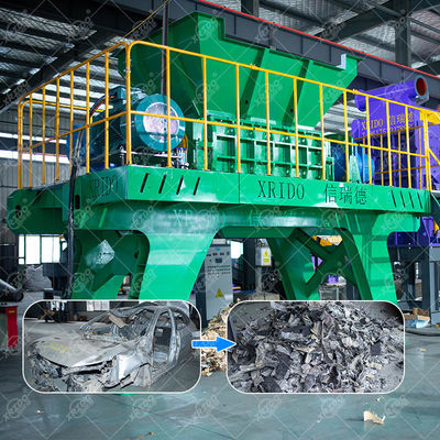 Bom preço Triturador de Carcaças de Carros Para Triturar Carcaças de Carros Planta Industrial de Trituração e Reciclagem de Metais on-line