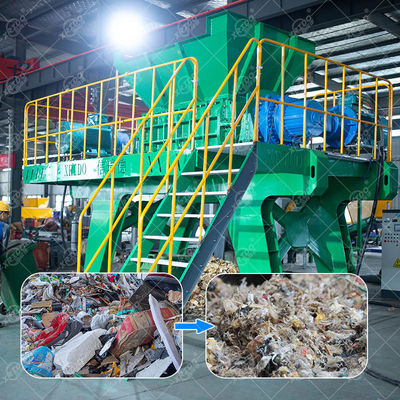 Buon prezzo Trinciatrice di rifiuti solidi municipali da 1 a 10 cm di potenza 100-50000 kg/ora e durata di 5 a 10 anni in linea