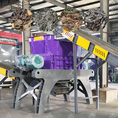Guter Preis Industrieller Metallschredder mit 200-2200 mm Eingangsgröße und 1-10 cm Endproduktgröße für die Verarbeitung von mehreren Materialien Online