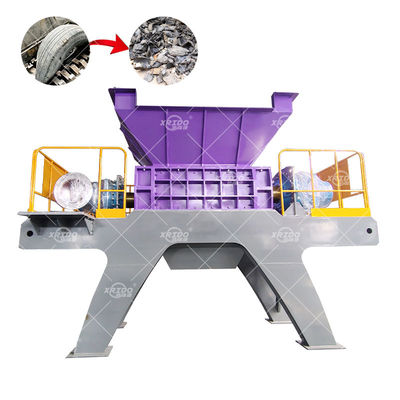 ভালো দাম Heavy Duty Tire Shredder Machine with 300-22000 Kg/hour Capacity and 1-10 Cm Output for Efficient Waste Recycling অনলাইন