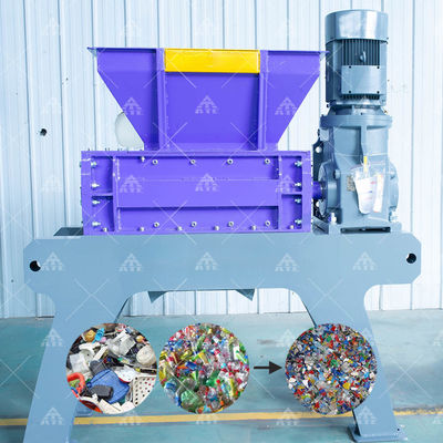 ভালো দাম ডাবল শ্যাফ্ট প্লাস্টিক Shredder সঙ্গে 11 kW পাওয়ার 380 V ভোল্টেজ এবং 200-2200mm ইনপুট আকার বর্জ্য পুনর্ব্যবহারের জন্য অনলাইন