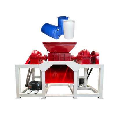 Goede prijs Zware dubbele schacht plastic versnipper met aanpasbare messen voor het recyclen van multi-materiaal afval online