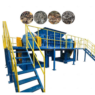 Buon prezzo Heavy Duty Light and Thin Material Metal Shredder with Customizable Output Sizes and Wide Application for Scrap Metal Recycling in linea