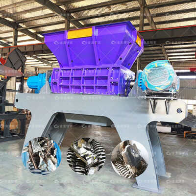 ราคาดี ความจุขนาดใหญ่ 1400 กลองสกร็อป อลูมิเนียม เหล็ก ทองแดง Shredding โลหะ Shredder โลหะ Shredder ออนไลน์
