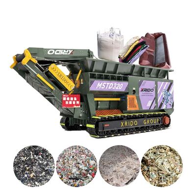 Dobra cena. Podwójny wał konstrukcja wysokiej wydajności Shredding Crawler Mobile Shredder z dostosowanymi rozwiązaniami w Internecie