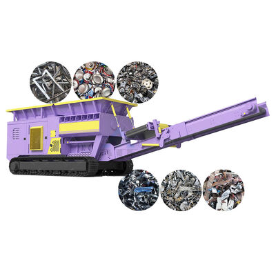 Giá tốt. Máy cắt rác crawler có năng suất cao với tuổi thọ dài và dễ vận hành để xử lý chất thải hiệu quả trực tuyến
