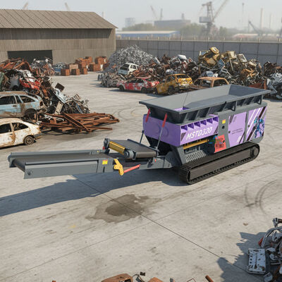 Good price High Productivity Crawler Mobile Shredder with Long Service Life and Easy Operation for Metal Recycling online
