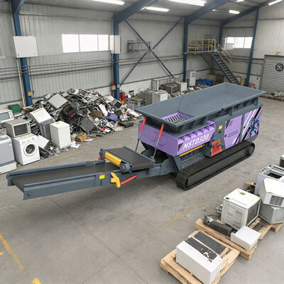 Good price High Productivity Tracked Mobile Shredder with Long Service Life and Easy Operation for Scrap Metal Processing online