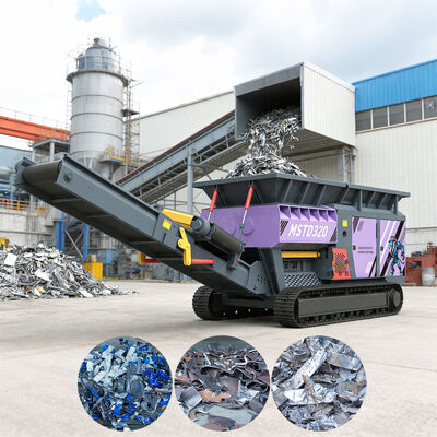 Good price High Productivity 99% Recovery Rate Crawler Mobile Shredder for Metal Scrap with Long Service Life online