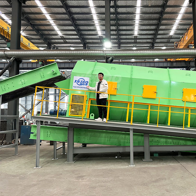 20t/D MSW Sorting Machine Line - Solid Waste Screening System