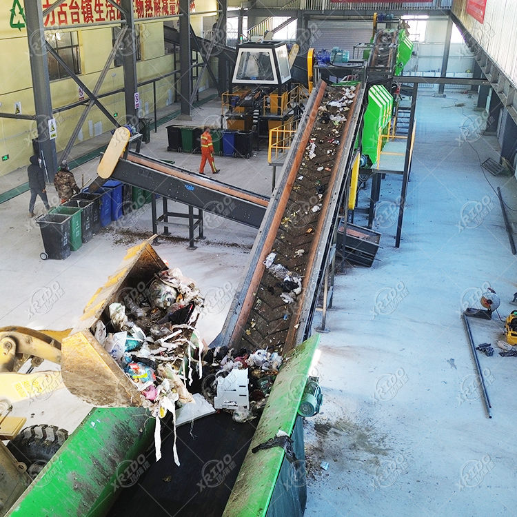 20-100T/H Garbage Sorting Line for Municipal Waste Recycling