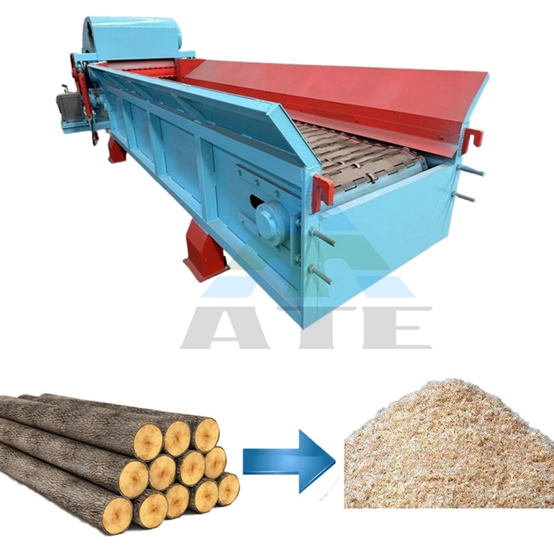 Sharp Chain Chipper Heavy Duty Wood Chipper with 4m Chain Conveyor