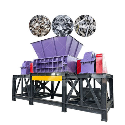 Guter Preis Aluminiumschienen-Metallschredder TUV Twin Shaft Schredder-Maschine Online