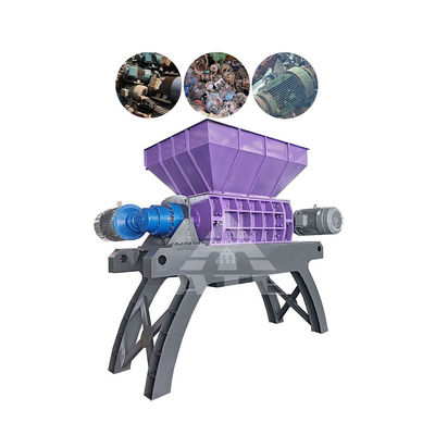 Good price Waste Scrap Two Shaft Shredder Engine Electric Motor Shredder Machine online