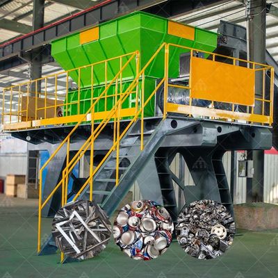 Guter Preis Anpassungsfähiger Aluminium-Schrott-Schredder für Aluminium-Dosen Online