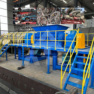 Guter Preis Reifenschrott Schwerlastmetallschredder Fahrzeugkörper Metallschrott Schredder Online