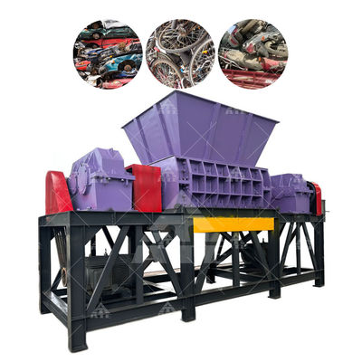 Good price Diesel Engine Two Shaft Shredder Car Shell Shredder High Efficiency online