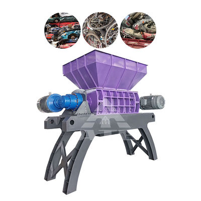 Good price Waste Bicycle Two Shaft Shredder 55Kw Twin Shaft Shredder Machine online