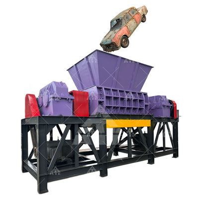 Good price Waste Tyre Industrial Metal Shredder Customization Two Shaft Shredder online