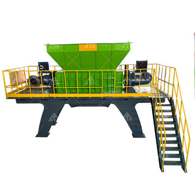 Giá tốt. Máy nghiền rác nhựa vải dệt hai trục trực tuyến