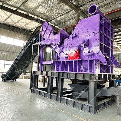 Guter Preis Eisen-Schrott-Schredder-Maschine Abfallradiator Schredder-Aluminium-Hammermühle Online