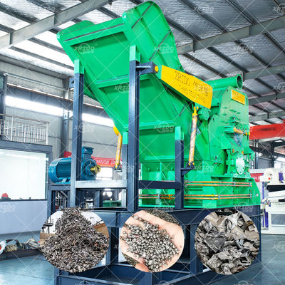 Guter Preis 2TPH 3TPH Metallschrott-Schredder-Maschine Schrottrecyclingmaschine Online