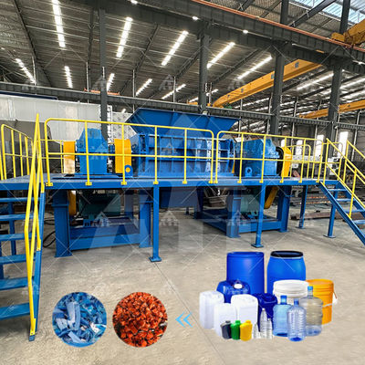 Guter Preis PVC-PET-ABS-Auto-Schalenschredder 17000kg/h Schrottmetallschredder-Maschine Online