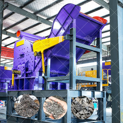 Guter Preis Luftkonditionierter Kühler Schredder Recycling Kupfer-Aluminium-Kühler Trennstrecke Online