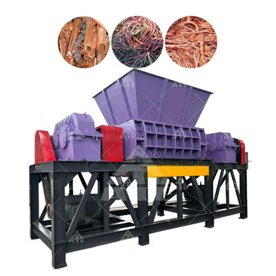 Guter Preis Doppelschacht Kupferkabel Aluminium Metallschredder Maschine Online