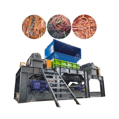 Guter Preis Industrieabfall Metalldoppelwellenkabelröhrchen Kupferkabelschredder Online